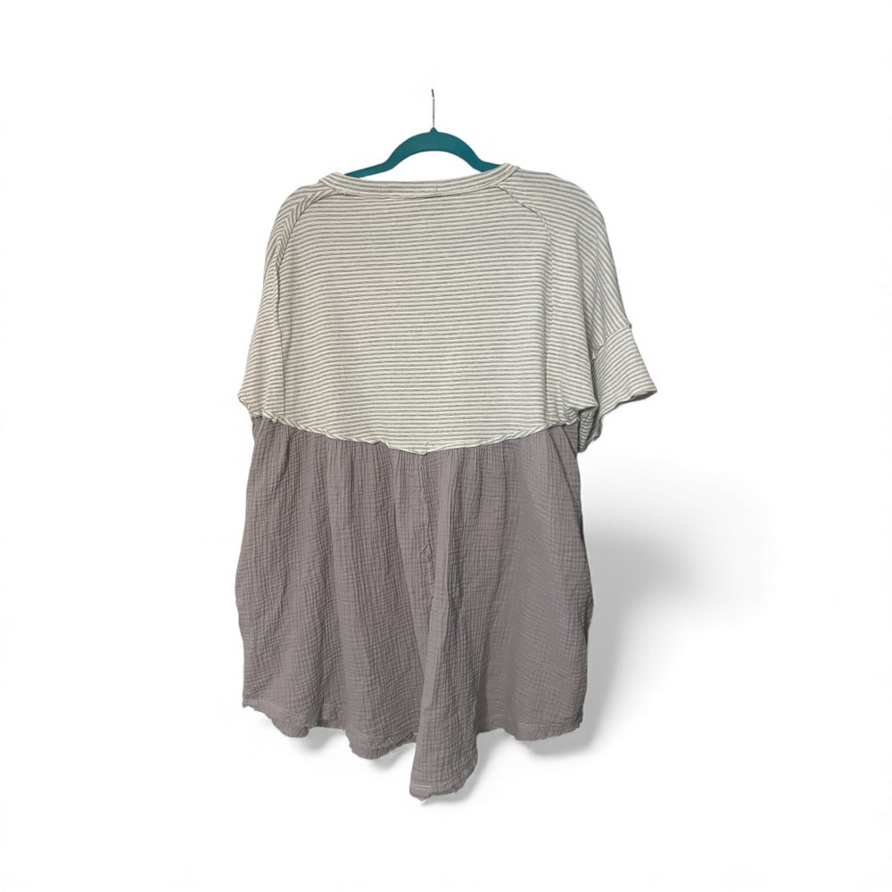 Stripe/Solid Dress - image 2